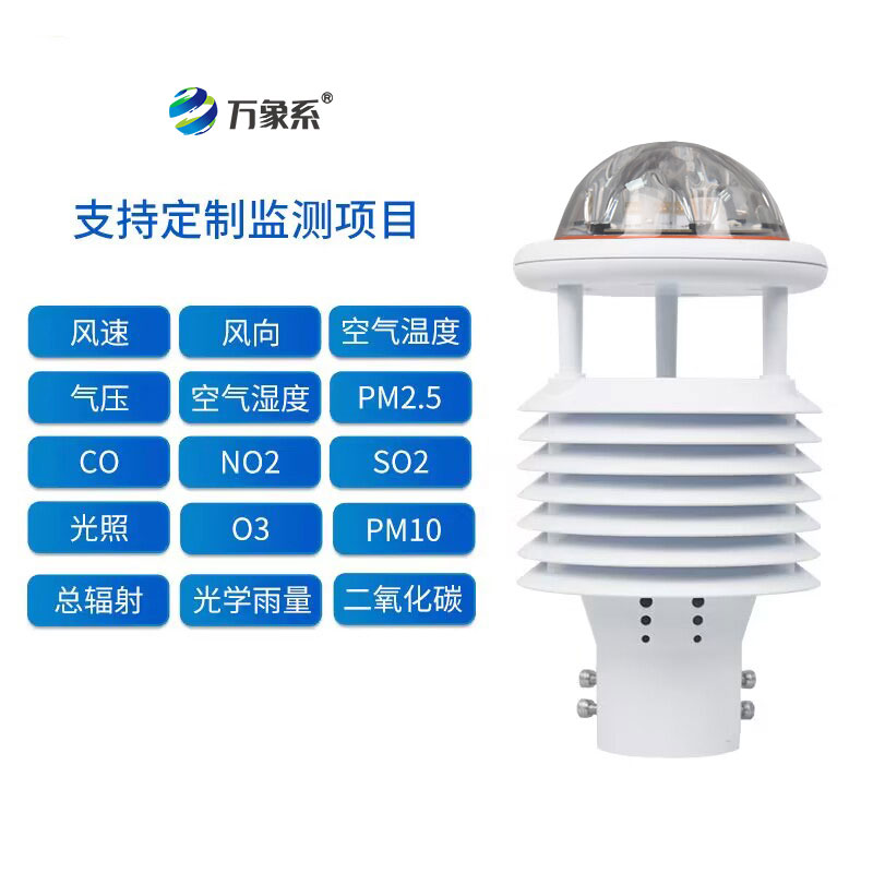 城市智能化建設(shè)，智慧燈桿氣象傳感器功不可沒